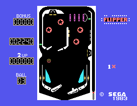 Sega Flipper Screenshot 1
